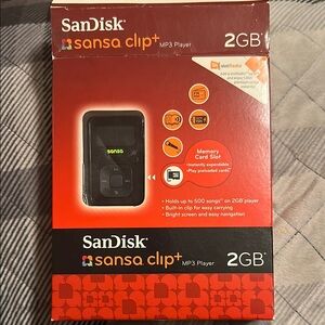 SanDisk Sansa Clip+ 2GB MP3 Player